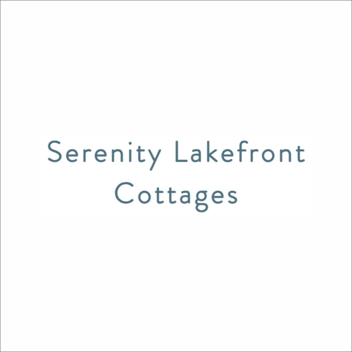 Serenity Lakefront Cottages